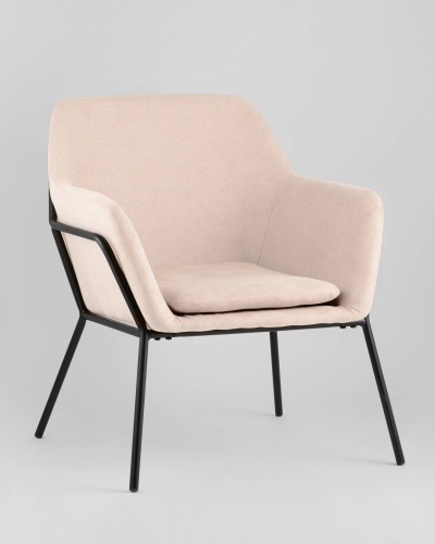 Кресло Шелфорд светло-розовое фото 2