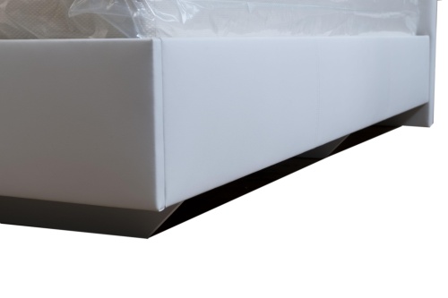 Кровать с подъемным механизмом Каприз 140х200, белый фото 3