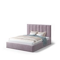 Кровать с подъемным механизмом Лира 140х200, лиловый