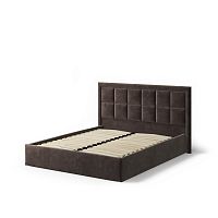 Кровать с подъемным механизмом Белла 140х200, темно-коричневый