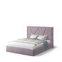 Кровать с подъемным механизмом Индиго 140х200, лиловый