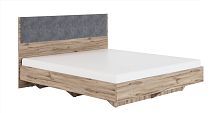 Кровать с настилом Николь 1.5 180х200, серый