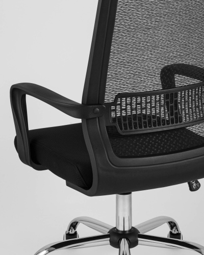 Кресло офисное TopChairs Style черное фото 7