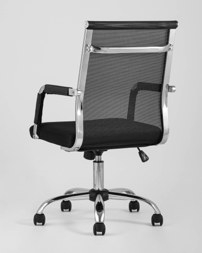 Кресло офисное TopChairs Clerk черное фото 6