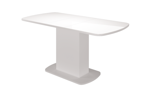 Стол обеденный раздвижной Соренто-2, белый фото 2