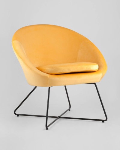 Кресло Колумбия оранжевое фото 2
