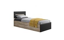 Кровать с настилом Наоми КР-12 90х200, дуб каньон/графит