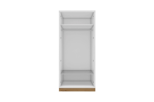 Шкаф 2-х дверный Балтимор белый / дуб дикий фото 3