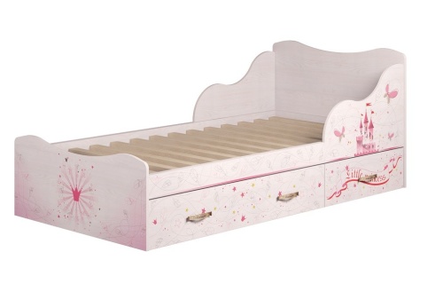 Кровать с ящиками Принцесса 5 90х190