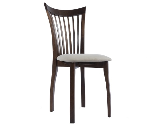 Комплект стульев Тулон, орех/бежевый фото 2