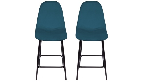 Комплект полубарных стульев Симпл, синий