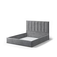 Кровать без основания Лира 140х200, серый