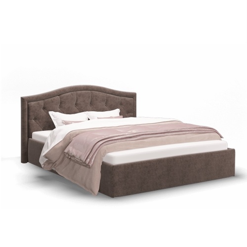 Кровать без основания Стелла 140х200, коричневый
