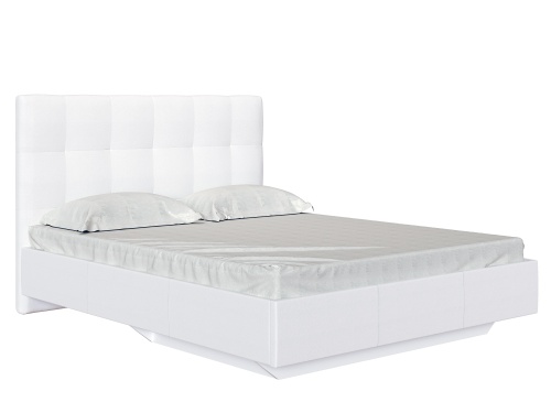 Кровать с латами Каприз 140х200, белый фото 2