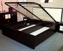 Кровать с подъемным механизмом Амели 201 Люкс 160х200, венге