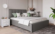 Кровать с подъемным механизмом Касабланка 180х200, серый