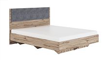Кровать с настилом Николь 1.3 160х200, серый