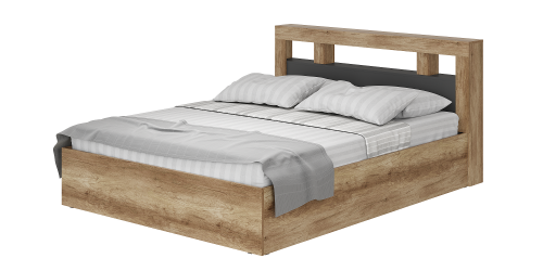 Кровать с настилом ЛДСП Прима 160х200