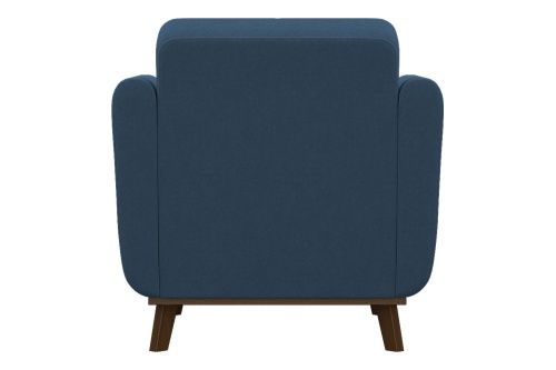 Кресло мягкое Лео, синий фото 5
