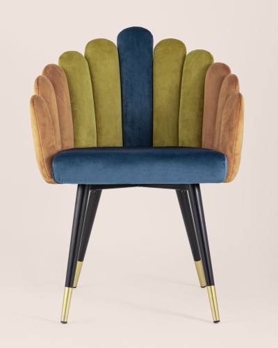 Кресло Камелия сине-зеленый фото 4