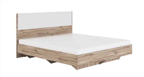 Кровать с настилом Николь 1.6 180х200, белый