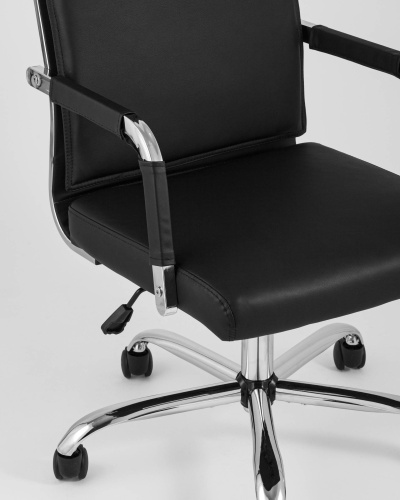 Кресло офисное TopChairs Original черное фото 8
