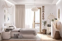 Спальня Монако. Комплект 7, ясень анкор светлый