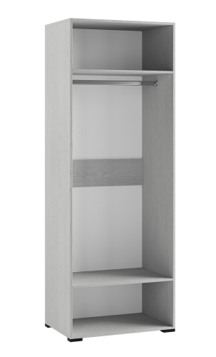 Шкаф с зеркалом Модена МШ-22, ясень анкор светлый фото 2