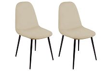Комплект стульев Симпл, темно-бежевый