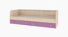 Кровать с ящиками Колибри 80х186, виола