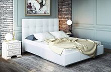 Кровать с подъемным механизмом Каприз 180х200, белый