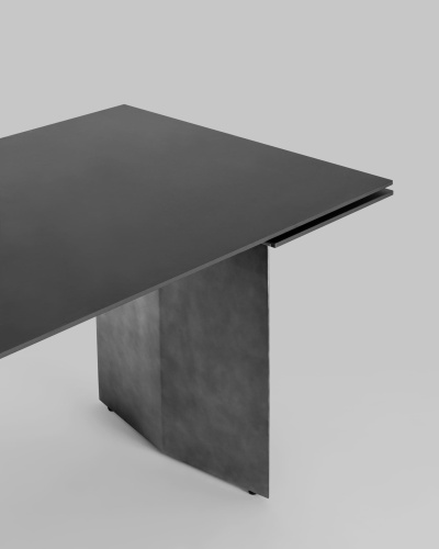 Стол обеденный Селин раскладной 160-240*90 керамика темная фото 5