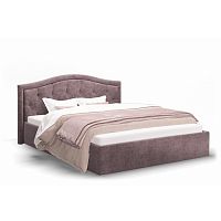 Кровать без основания Стелла 160х200, серо-фиолетовый