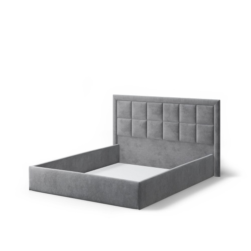 Кровать без основания Белла 140х200, серый