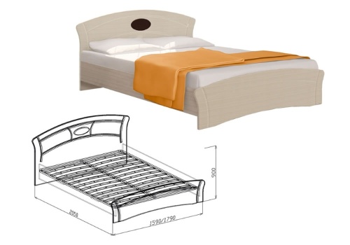 Кровать (МС Марта)