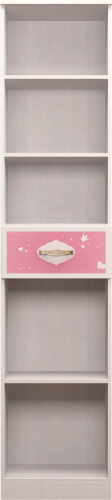Шкаф-пенал для белья (левый) Принцесса 15, без упаковки фото 3