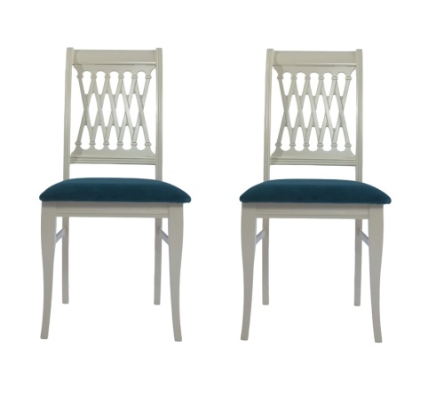 Комплект стульев Ричмонд 2 шт. слоновая кость/зеленый фото 4