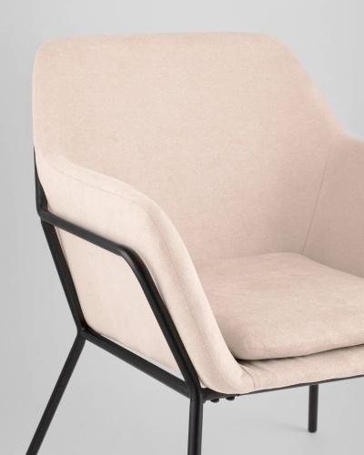 Кресло Шелфорд светло-розовое фото 8