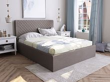 Кровать с подъемным механизмом Милана 160х200, коричневый
