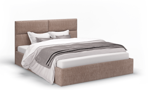 Кровать с подъемным механизмом Сити 160х200, светло-коричневый фото 2