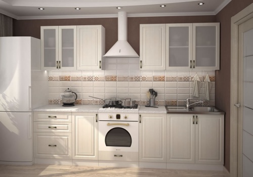 Кухня угловая Юлия Сандал серый, 2850x2050 мм фото 3