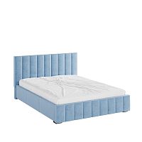 Кровать с подъёмным механизмом Нега 160х200 Светло-голубой